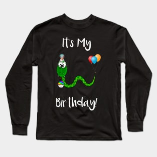 It's My Birthday Snake Long Sleeve T-Shirt